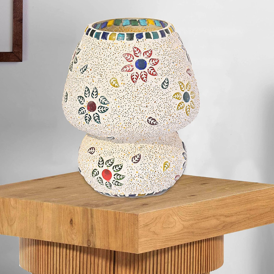 Handcrafted Mosaic Glass Table Lamp